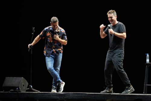 Alex clavero y Quique Matilla